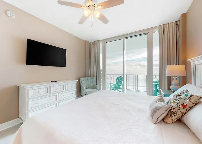 Gulf-front With View Balcony Ac & Pools Hot Tubs Sauna * Gulf Shores