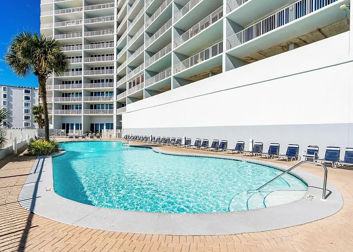 Gulf-front With View Balcony Ac & Pools Hot Tubs Sauna *